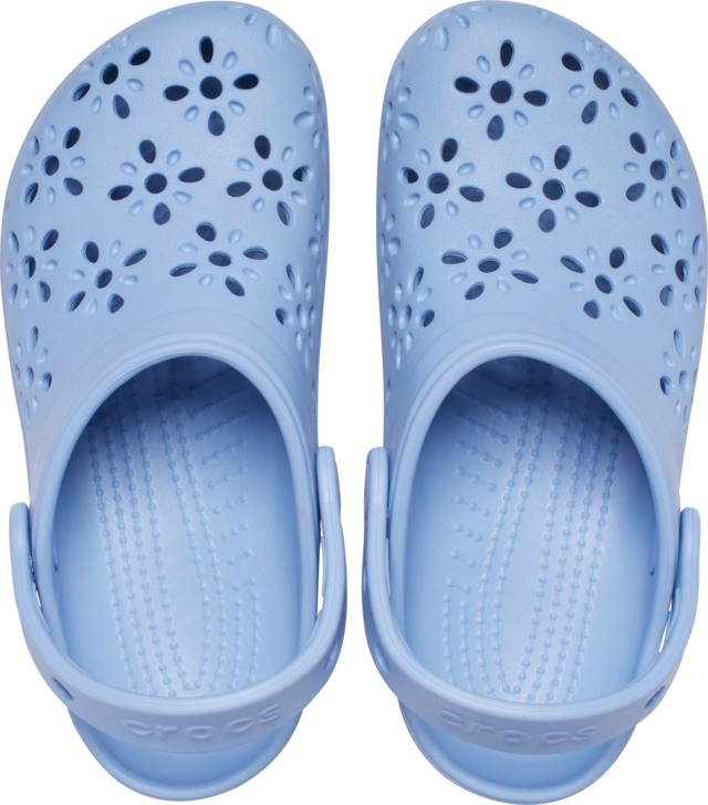 Crocs Clog »Classic Floral Cut Out Clog« Sommerschuh, Sandale, Strandschuh mit schwenkbarem Fersenriemen