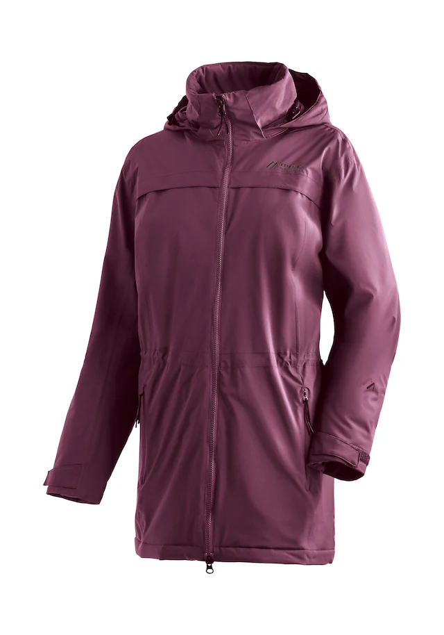 Maier Sports Funktionsmantel »Metor Coat W« Damen Mantel, Outdoormantel wind/wasserdicht, 4 geräumige Taschen
