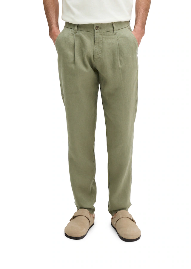 Marc O'Polo Leinenhose »Osby jogger pleats«