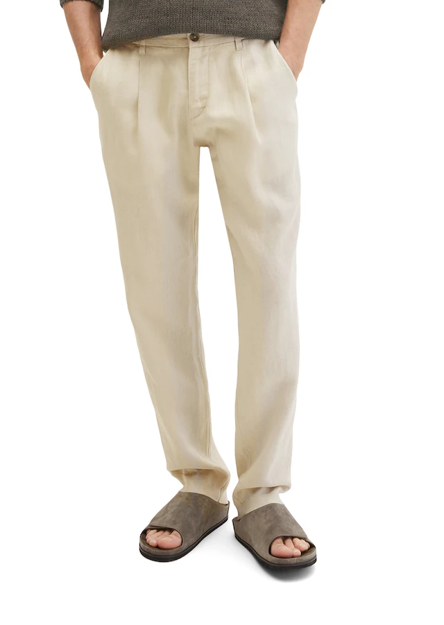 Marc O'Polo Leinenhose »Osby jogger pleats«