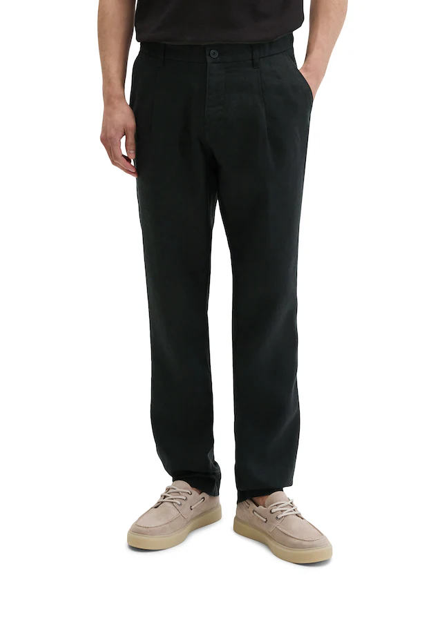 Marc O'Polo Leinenhose »Osby jogger pleats«
