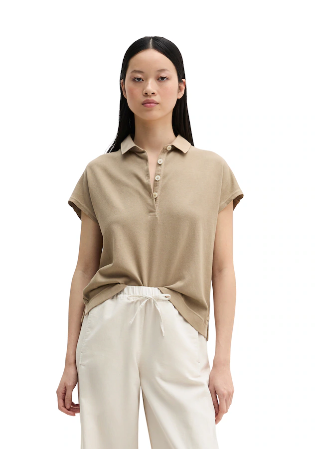 Marc O'Polo Poloshirt oversized, aus leichtem Jersey
