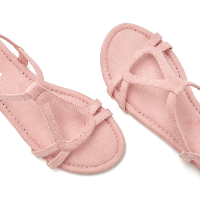 Vivance Sandale »Sandalette, offener Schuh, Sommerschuh« aus weichem Material VEGAN