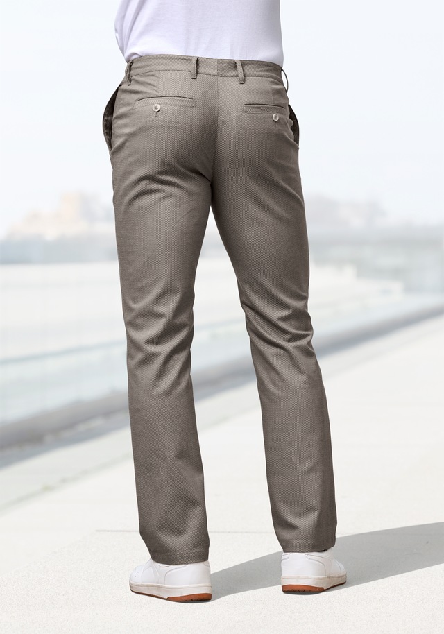 H.I.S Stoffhose »aus leicht elastischer Struktur-Qualität« bequeme Hose in 3 Längen: 30 & 32 & 34