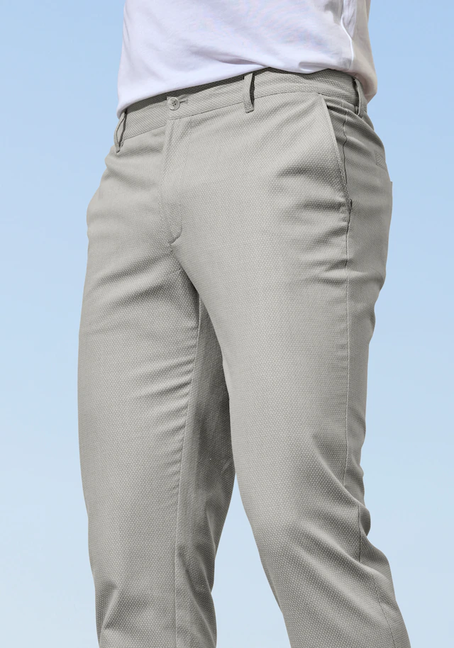 H.I.S Stoffhose »aus leicht elastischer Struktur-Qualität« bequeme Hose in 3 Längen: 30 & 32 & 34