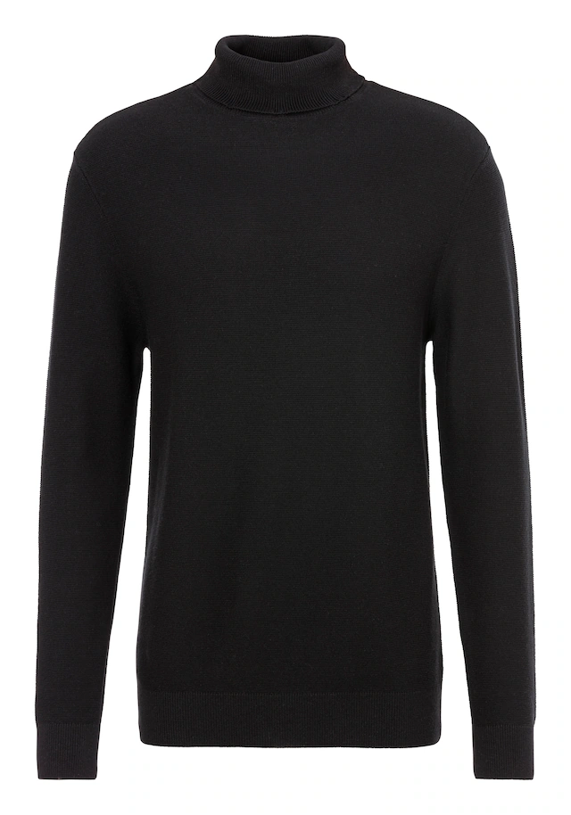 H.I.S Rollkragenpullover Strickpullover in modischer Struktur