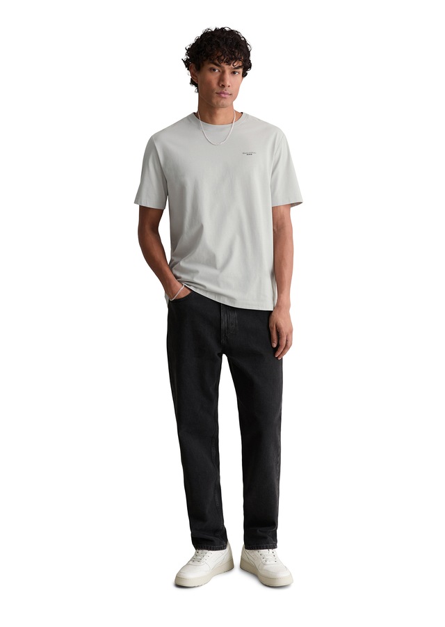 Marc O'Polo DENIM T-Shirt Ein dezenter Logo-Print auf der Brust