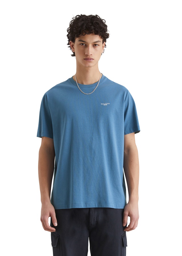 Marc O'Polo DENIM T-Shirt Ein dezenter Logo-Print auf der Brust