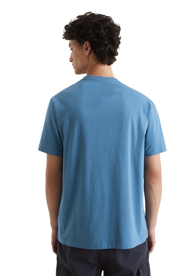 Marc O'Polo DENIM T-Shirt Ein dezenter Logo-Print auf der Brust