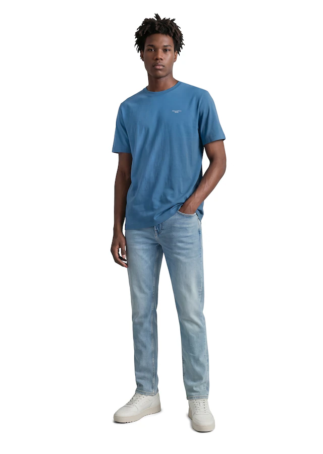 Marc O'Polo DENIM T-Shirt Ein dezenter Logo-Print auf der Brust