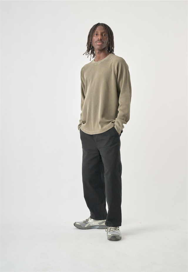 Cleptomanicx Strickpullover »Boxy Crewneck Thermal« im lockeren Schnitt