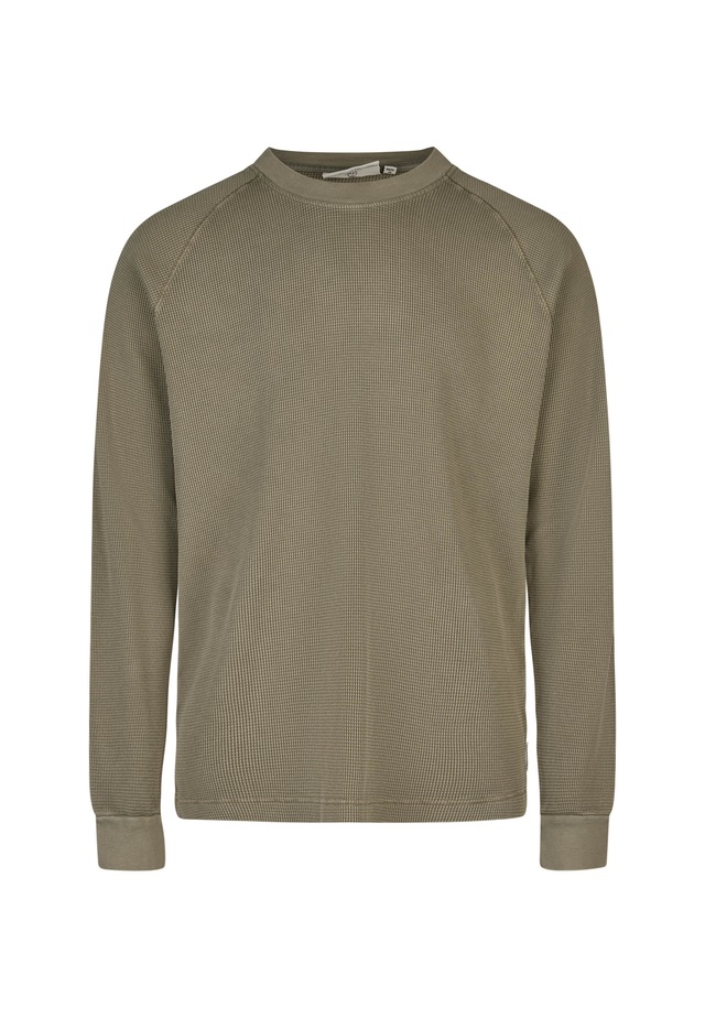 Cleptomanicx Strickpullover »Boxy Crewneck Thermal« im lockeren Schnitt