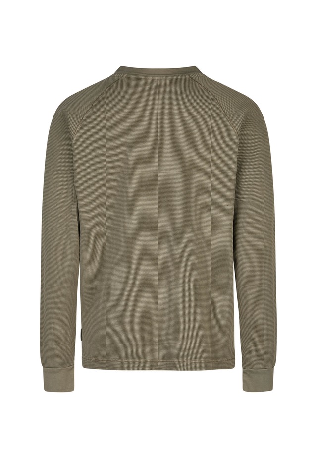 Cleptomanicx Strickpullover »Boxy Crewneck Thermal« im lockeren Schnitt