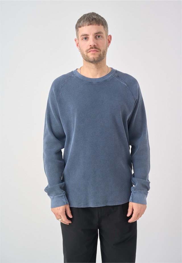 Cleptomanicx Strickpullover »Boxy Crewneck Thermal« im lockeren Schnitt