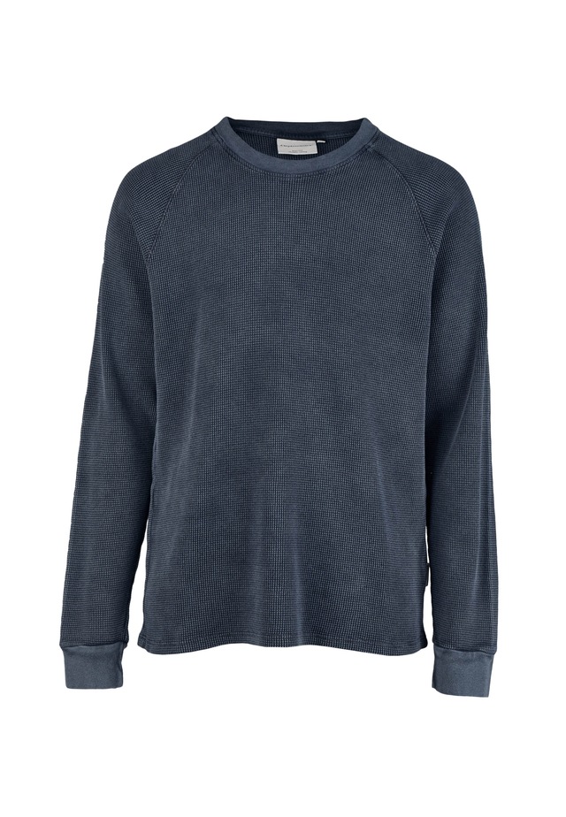 Cleptomanicx Strickpullover »Boxy Crewneck Thermal« im lockeren Schnitt
