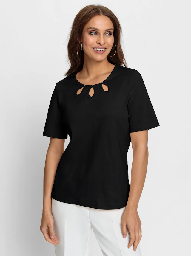 Lady Rundhalsshirt »Rundhals-Shirt« 1 Stk.