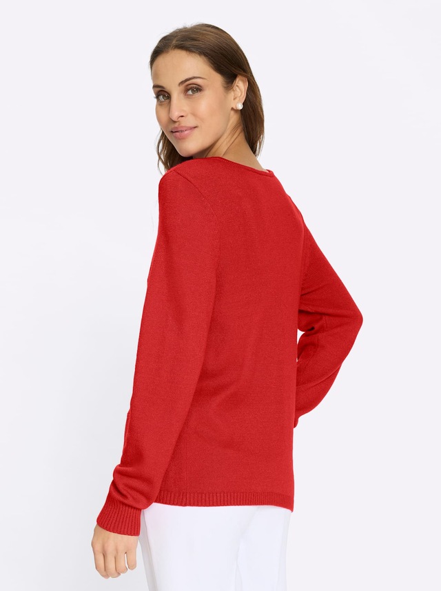 Lady Rundhalspullover »Pullover«