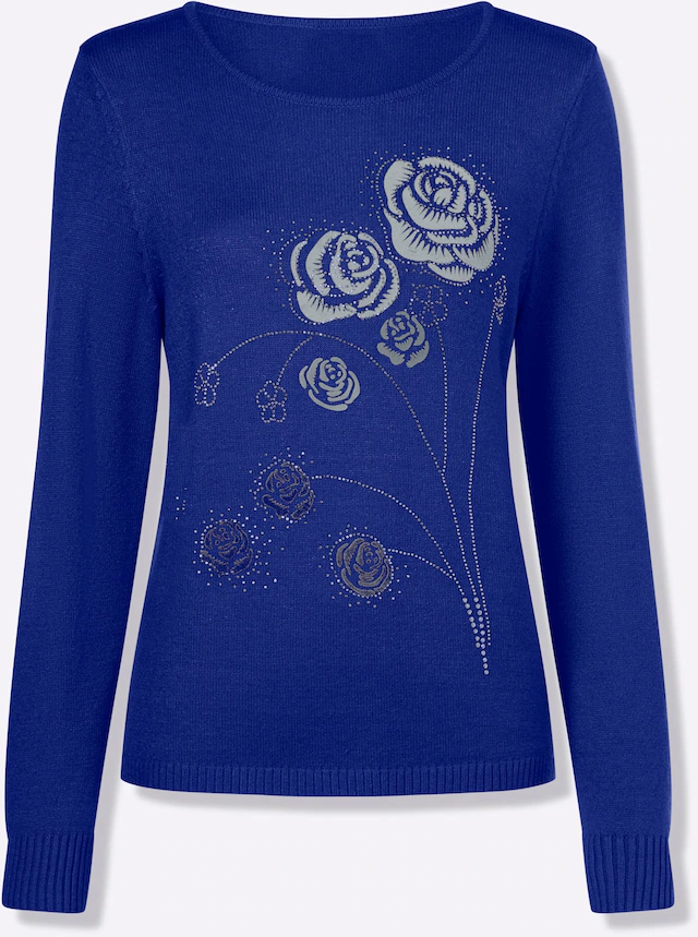 Lady Rundhalspullover »Pullover«