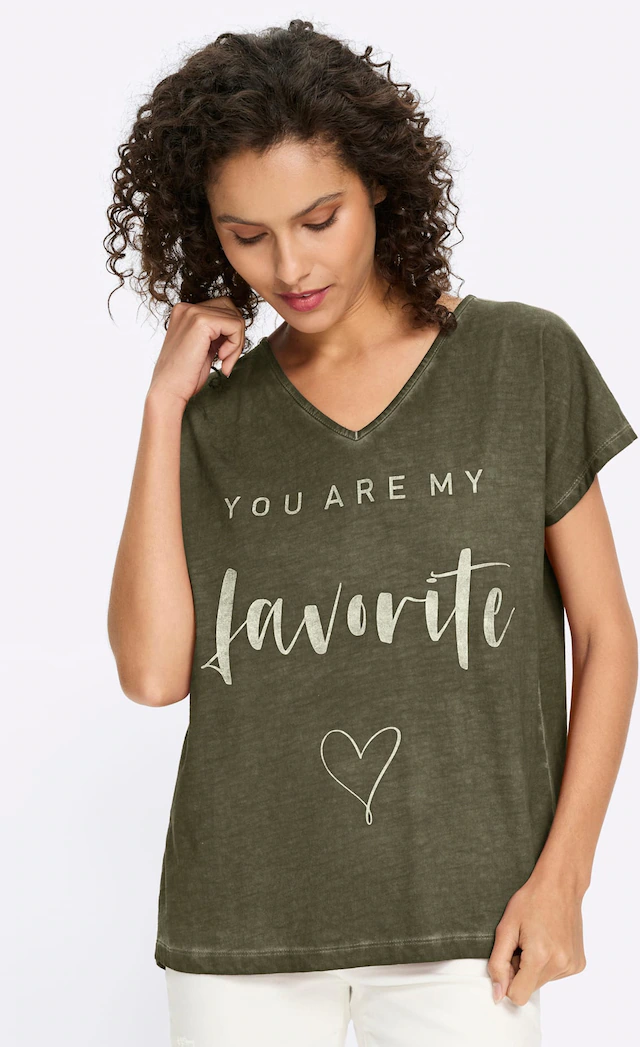 heine Kurzarmshirt »Shirt« 1 tlg.
