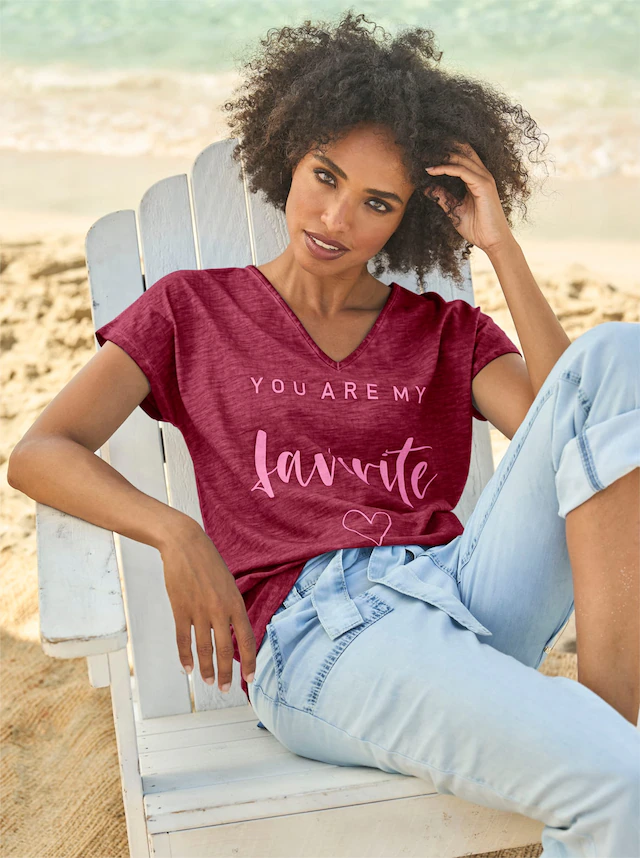 heine Kurzarmshirt »Shirt« 1 tlg.