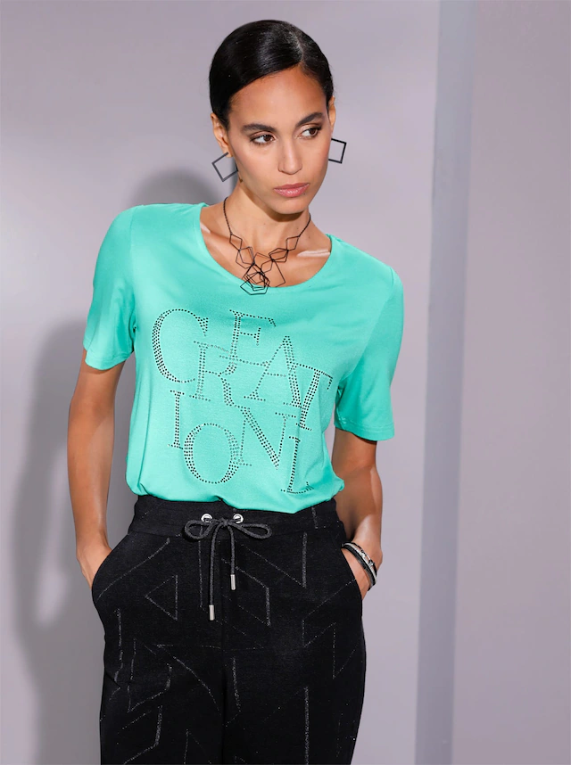 creation L Kurzarmshirt »Shirt« 1 Stk.