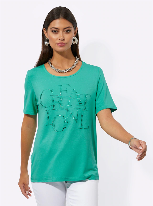 creation L Kurzarmshirt »Shirt« 1 Stk.