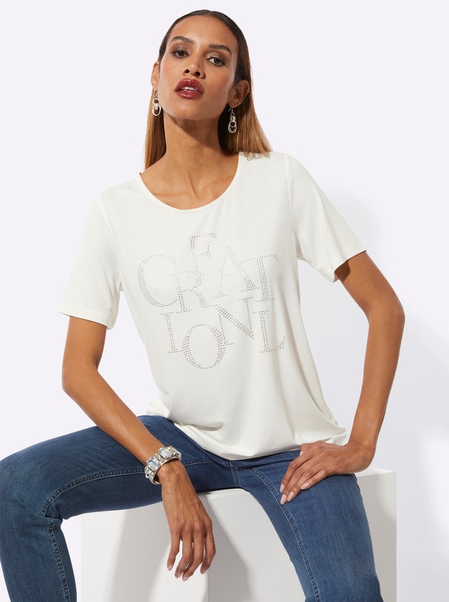 creation L Kurzarmshirt »Shirt« 1 Stk.