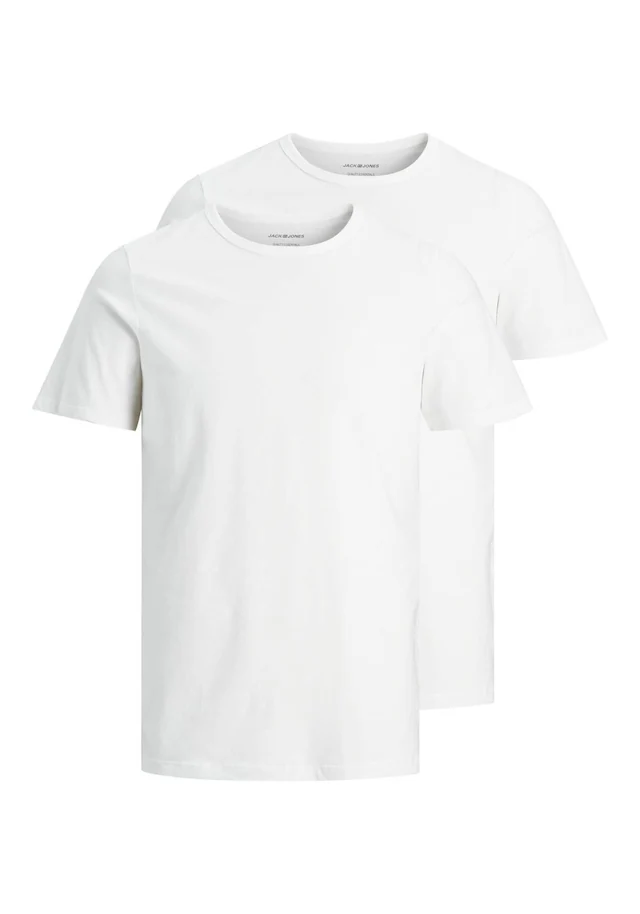 Jack & Jones T-Shirt »T-Shirt JACBASIC CREW NECK TEE 2PK 4er Pack«