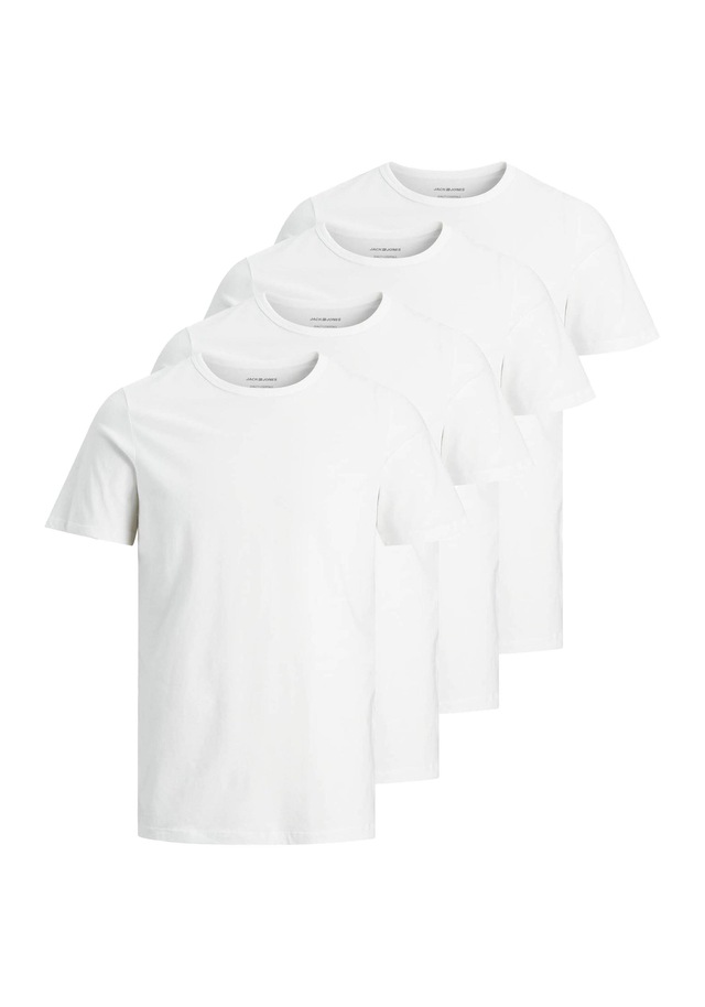 Jack & Jones T-Shirt »T-Shirt JACBASIC CREW NECK TEE 2PK 4er Pack«
