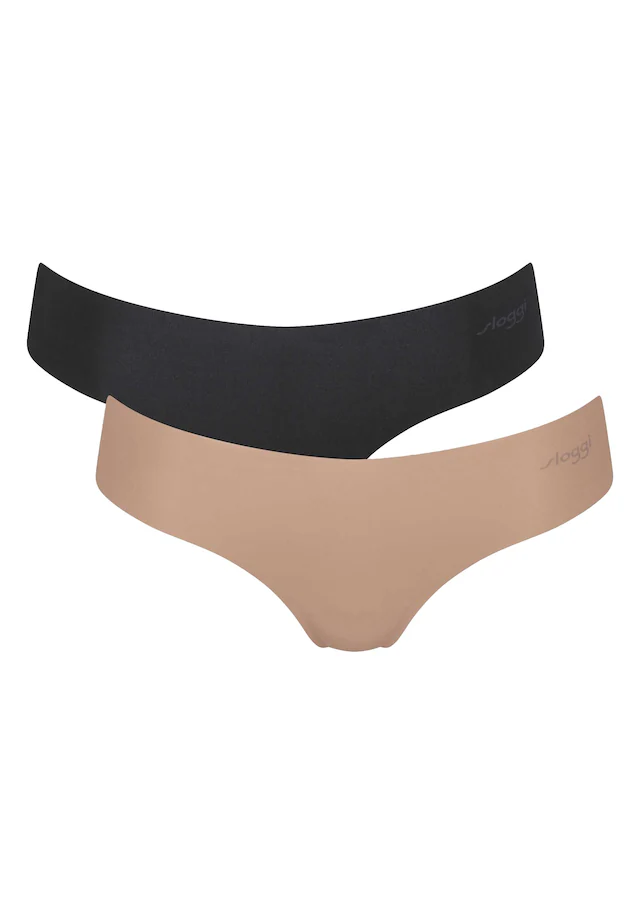 sloggi String »String Zero Microfiber Hipstring 2.0 2er Pack«