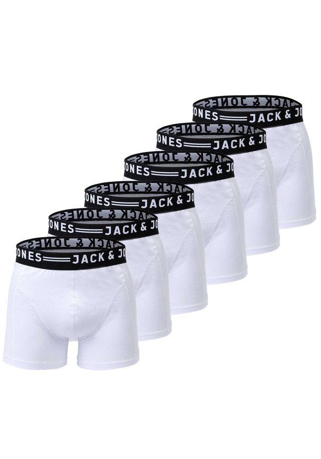 Jack & Jones Boxershorts »Boxershort SENSE TRUNKS 3 PACK 6er Pack«