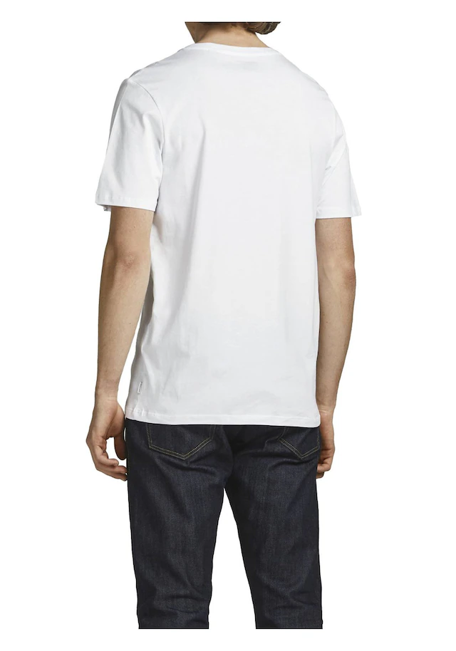 Jack & Jones T-Shirt »T-Shirt JACBASIC V-NECK TEE 2PK 2er Pack«