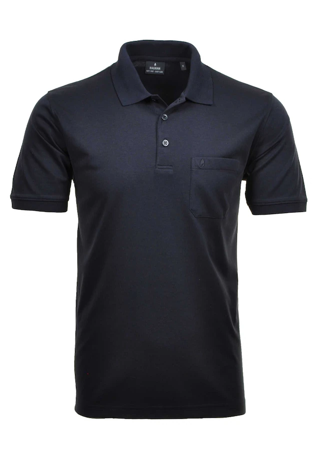 RAGMAN Poloshirt »Poloshirt Softknit-Polo«