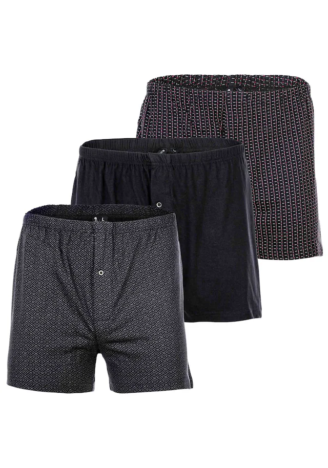 YOURBASICS Boxershorts »Boxershort 3er Pack«