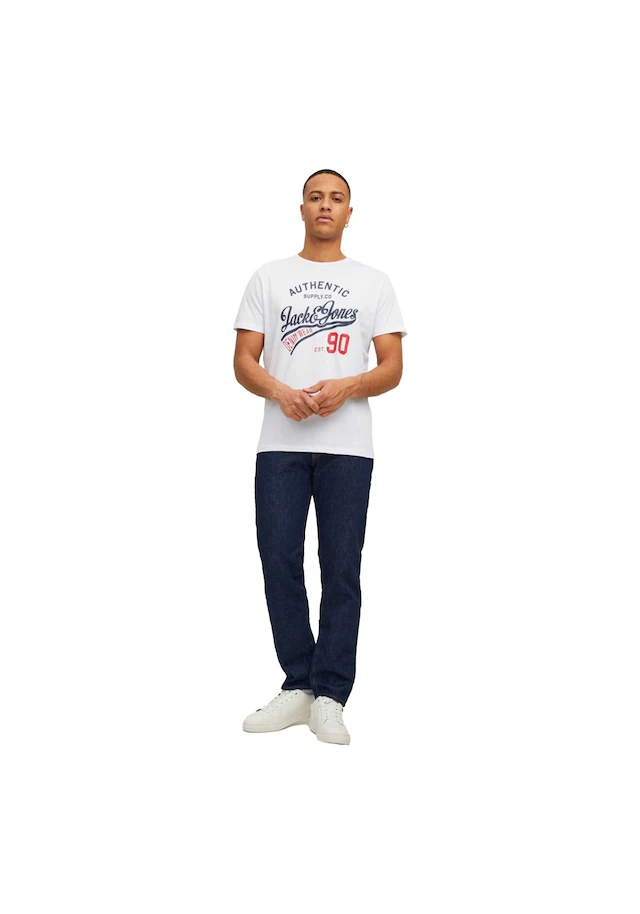 Jack & Jones T-Shirt »T-Shirt JJETHAN TEE CREW NECK 3PK 6er Pack«