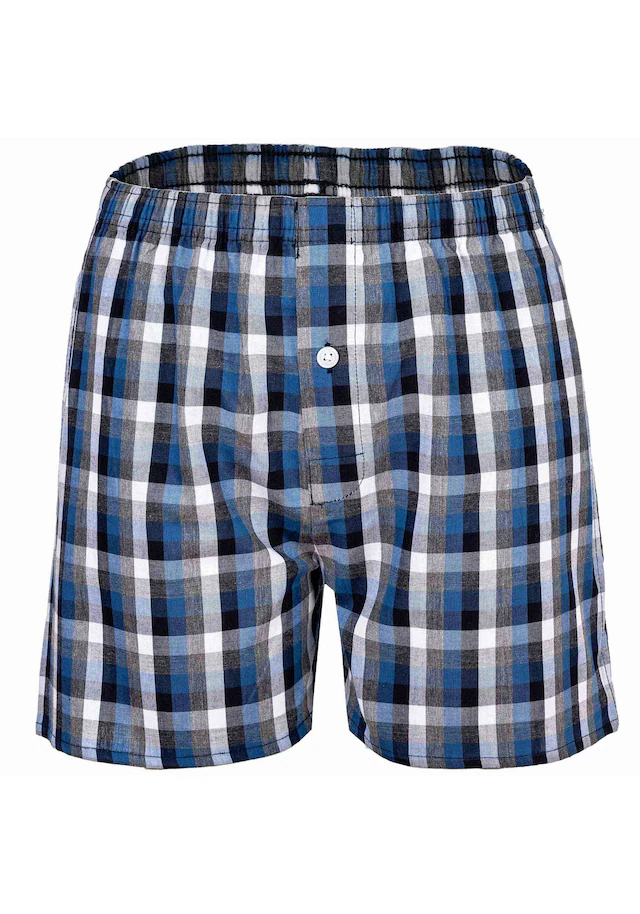 YOURBASICS Webboxer »Web-Boxershorts 7er Pack«