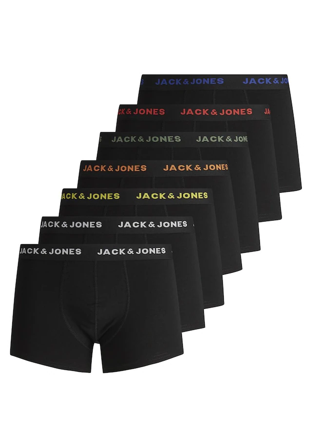 Jack & Jones Boxershorts »Boxershort JACBASIC TRUNKS 7 PACK 7er Pack«