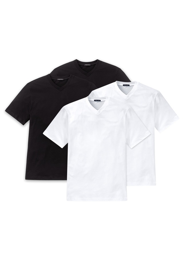 Schiesser T-Shirt »T-Shirt American T-Shirt 4er Pack«