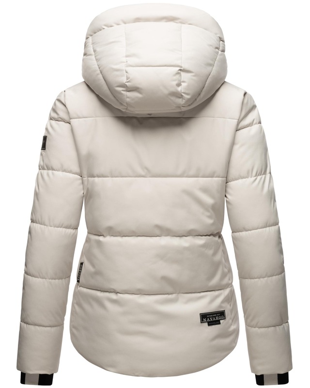 Navahoo Steppjacke »Lachperle XIV« mit Kapuze Kurze gesteppte Damen Winterjacke mit hohem Kragen und Kapuze