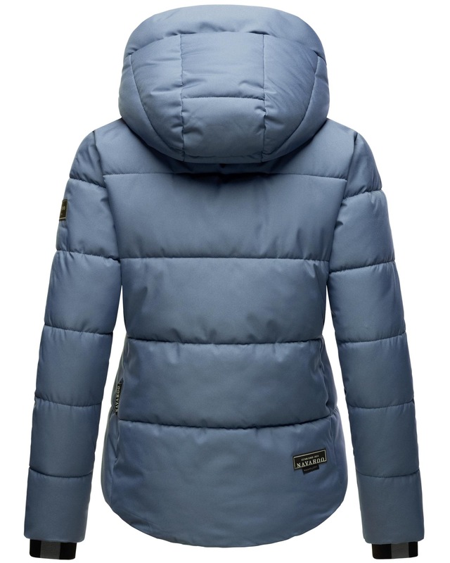 Navahoo Steppjacke »Lachperle XIV« mit Kapuze Kurze gesteppte Damen Winterjacke mit hohem Kragen und Kapuze