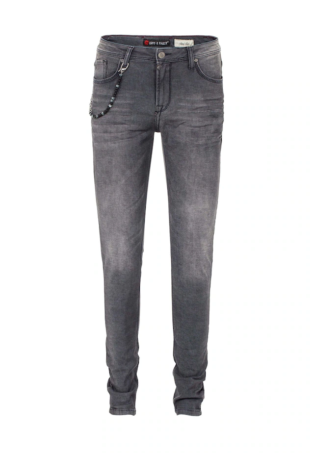 Cipo & Baxx Röhrenjeans »Jeans« mit Elasthanzusatz, CD374