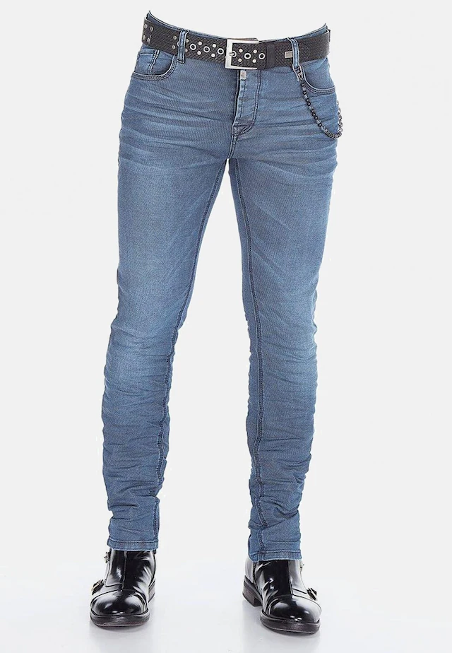 Cipo & Baxx Röhrenjeans »Jeans« mit Elasthanzusatz, CD374