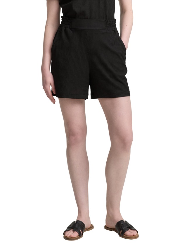 TOM TAILOR Denim Shorts Sommerhose gestreifte Optik