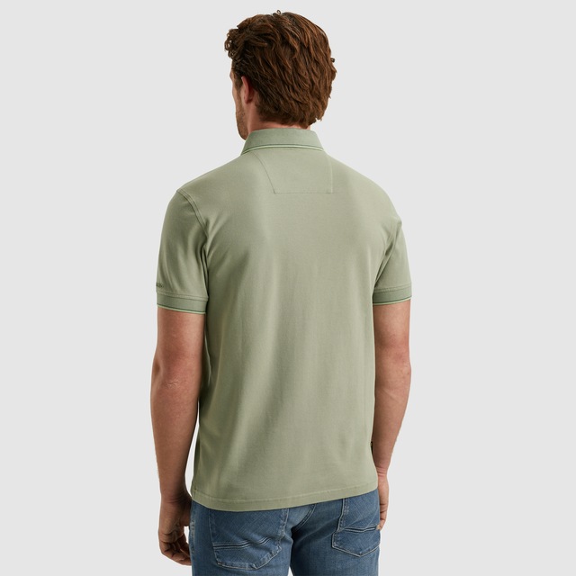 PME LEGEND Poloshirt »Short sleeve polo stretch pique package« mit Schriftzug