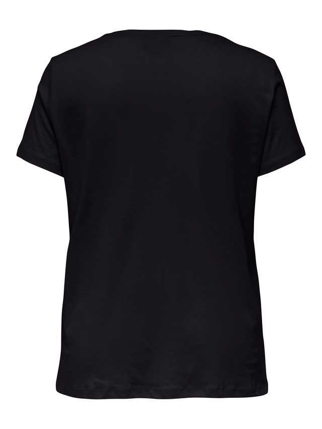ONLY CARMAKOMA Kurzarmshirt »CARBOOSTERY LIFE SS REG TEE JRS BS«
