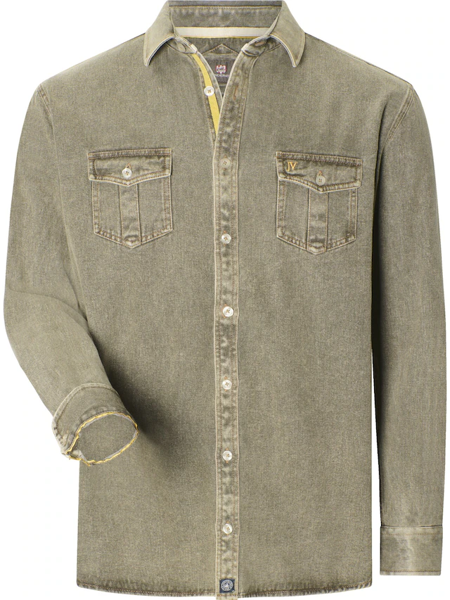 Jan Vanderstorm Jeanshemd »Jeanshemd OLAVIK«