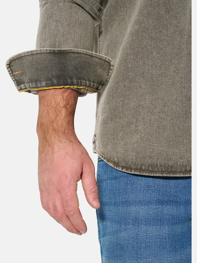 Jan Vanderstorm Jeanshemd »Jeanshemd OLAVIK«