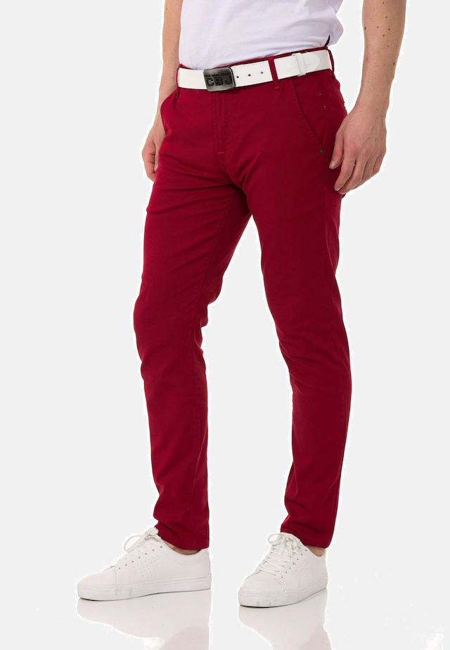 Cipo & Baxx Stoffhose »Hose« im modischen Slim Fit-Schnitt, CD842