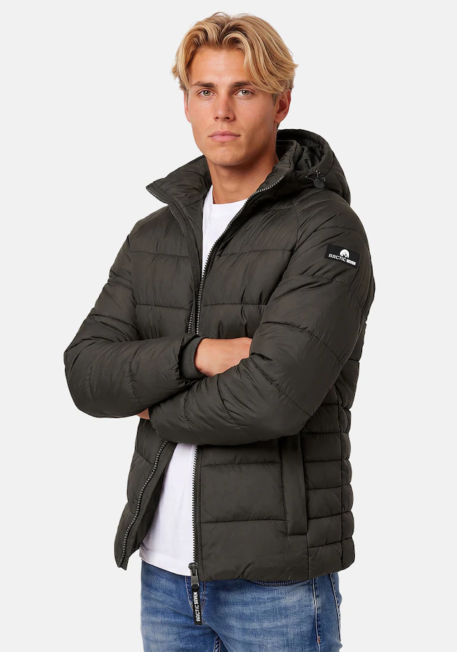 Arctic Seven Winterjacke »ASRodrii« mit warmem Teddyfell und abnehmbarer Kapuze