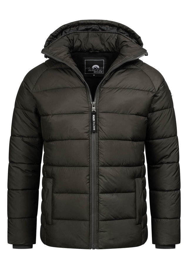 Arctic Seven Winterjacke »ASRodrii« mit warmem Teddyfell und abnehmbarer Kapuze